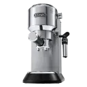 Cafetiera manuala DeLonghi Dedica Pump Espresso, 1300W, Argintiu