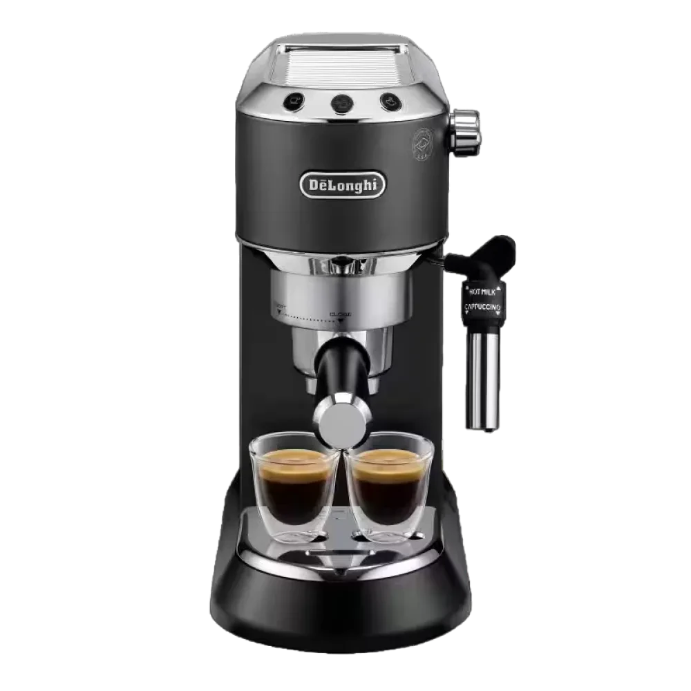 Кофеварка рожковая DeLonghi Dedica Pump Espresso, 1300Вт, Чёрный