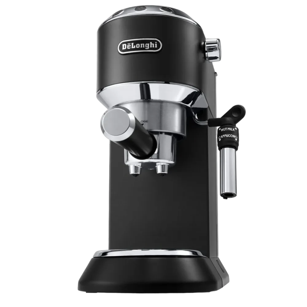 Кофеварка рожковая DeLonghi Dedica Pump Espresso, 1300Вт, Чёрный