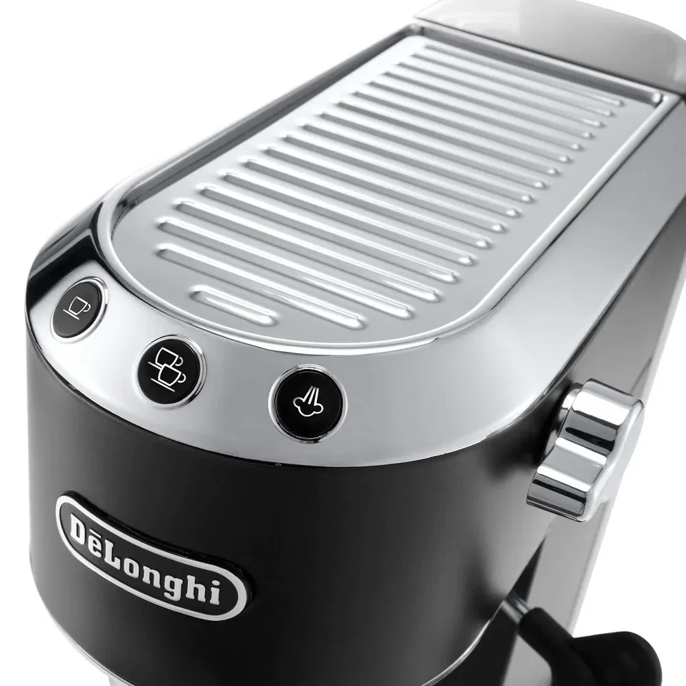 Кофеварка рожковая DeLonghi Dedica Pump Espresso, 1300Вт, Чёрный