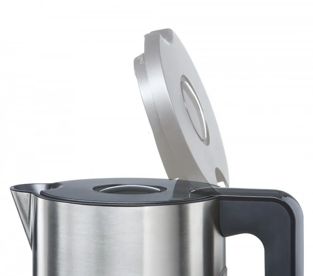 Fierbător electric Bosch Styline TWK8611P, White Inox