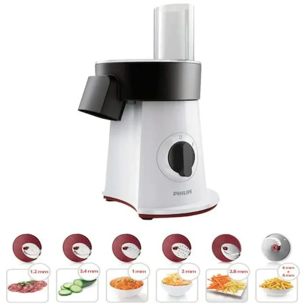 Кухонный комбайн PHILIPS Viva Collection HR1388/80, Белый