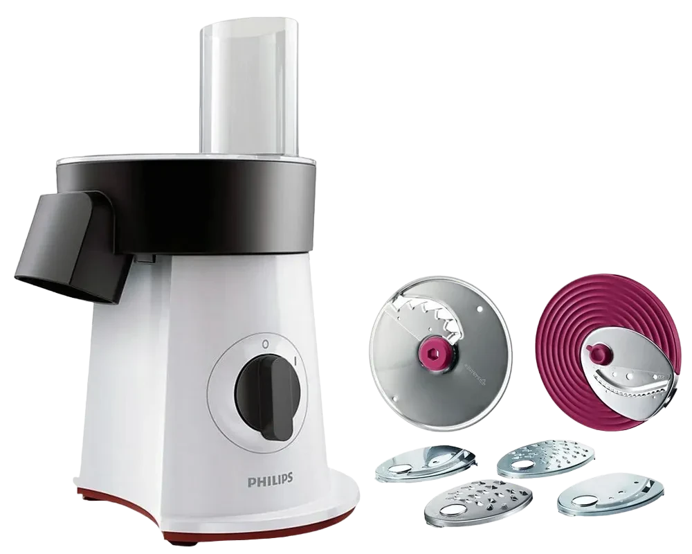 Кухонный комбайн PHILIPS Viva Collection HR1388/80, Белый
