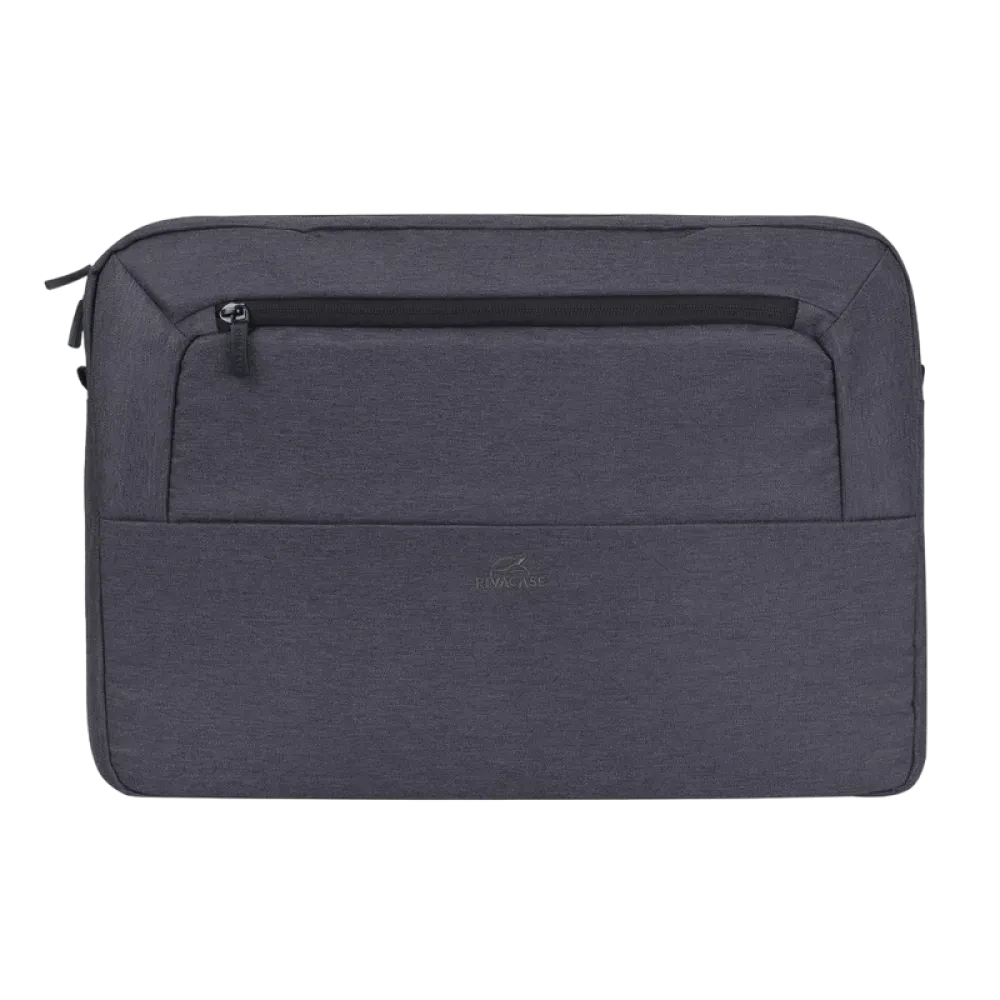 Geantă pentru Laptop Rivacase Suzuka, 15.6", Poliester, Negru