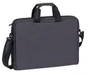 Geantă pentru Laptop Rivacase Suzuka, 15.6", Poliester, Negru