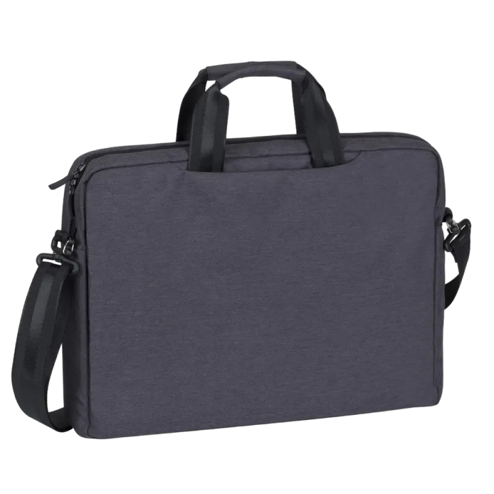 Geantă pentru Laptop Rivacase Suzuka, 15.6", Poliester, Negru