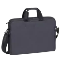 Geantă pentru Laptop Rivacase Suzuka, 15.6", Poliester, Negru