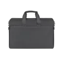Geantă pentru Laptop Rivacase Central, 17.3", Poliester, Negru