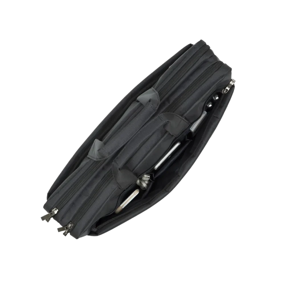 Geantă pentru Laptop Rivacase Central, 17.3", Poliester, Negru