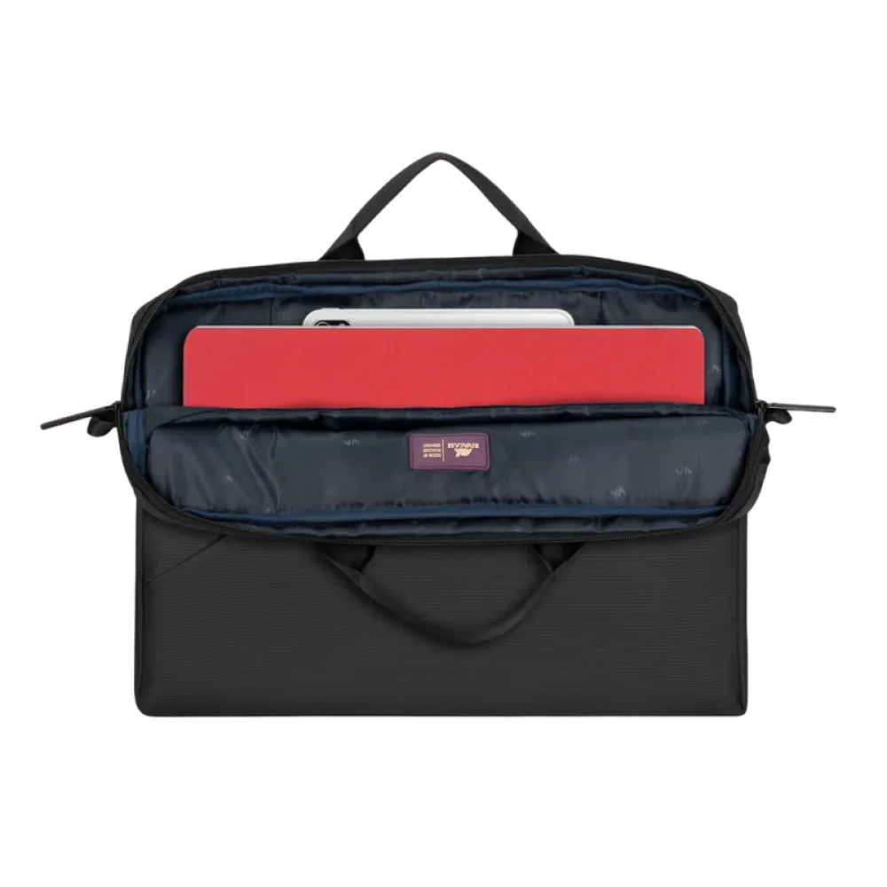 Сумка для ноутбука Rivacase Tivoli, 15.6", Полиэстер, Серый
