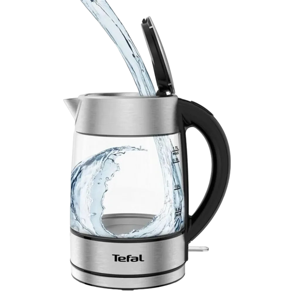Fierbător electric Tefal KI772D38, Argintiu