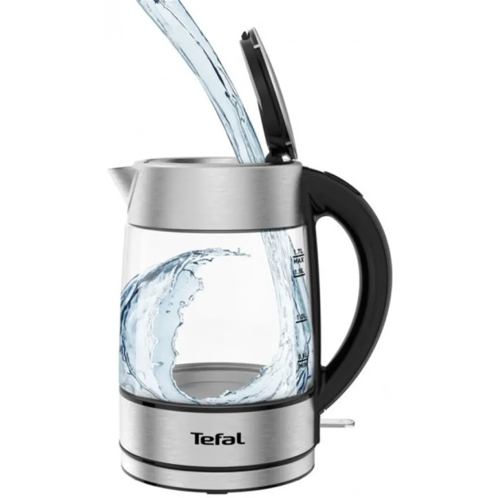 Fierbător electric Tefal KI772D38, Argintiu