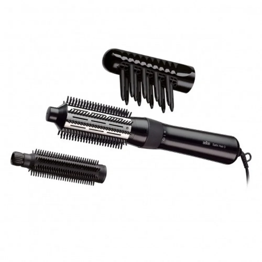 Фен-щётка Braun Satin Hair 3 AS330, 400 Вт, Чёрный