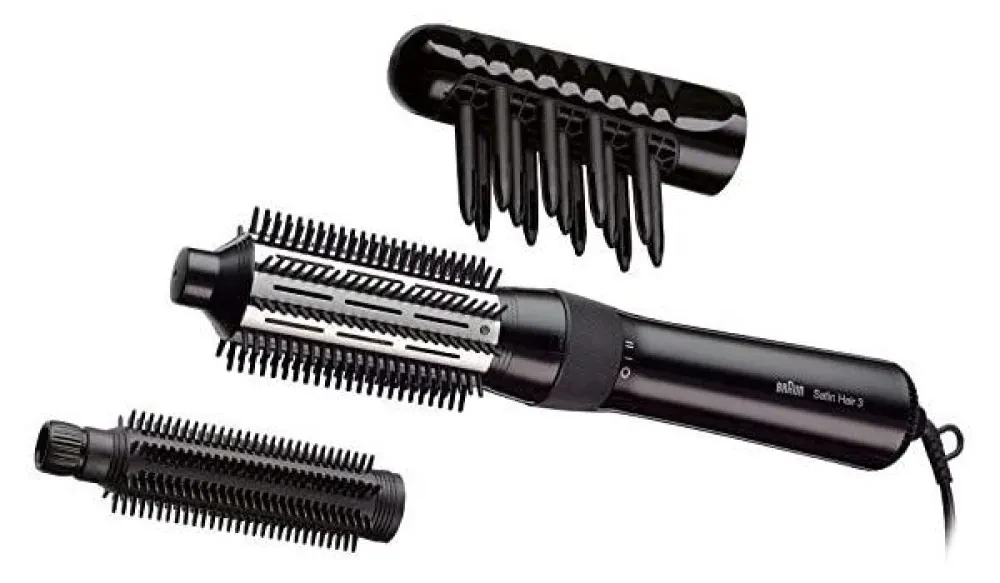 Фен-щётка Braun Satin Hair 3 AS330, 400 Вт, Чёрный