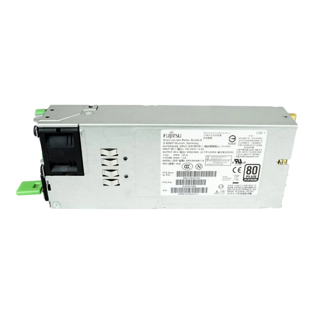 Модульный блок питания Fujitsu S26113-F574-L13, 800Вт Platinum