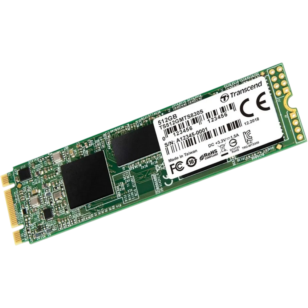 Накопитель SSD Transcend 830S, 512Гб, TS512GMTS830S