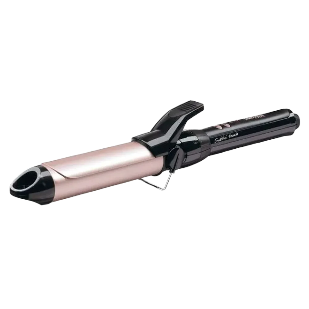 Ondulator de păr BaByliss C332E, Negru | Roz