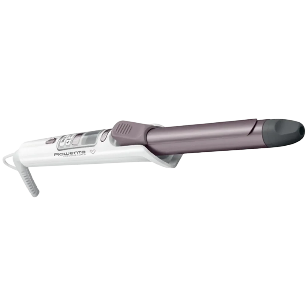 Ondulator de păr Rowenta Premium Care Precious Curls CF3460F0, Alb