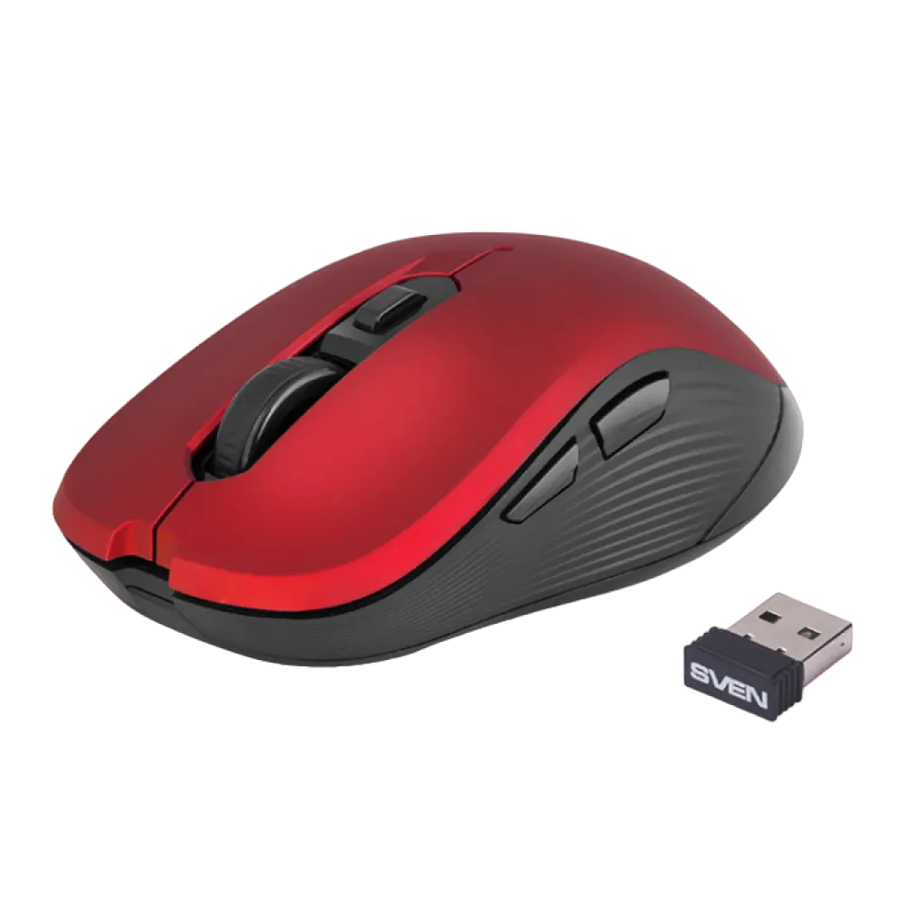 Mouse Wireless SVEN RX-560SW, Roșu