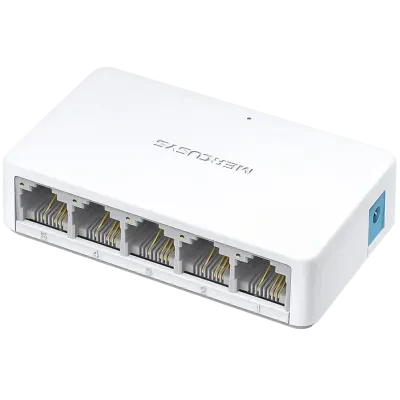 Switch de rețea MERCUSYS MS105, 5x 10/100 Mbps