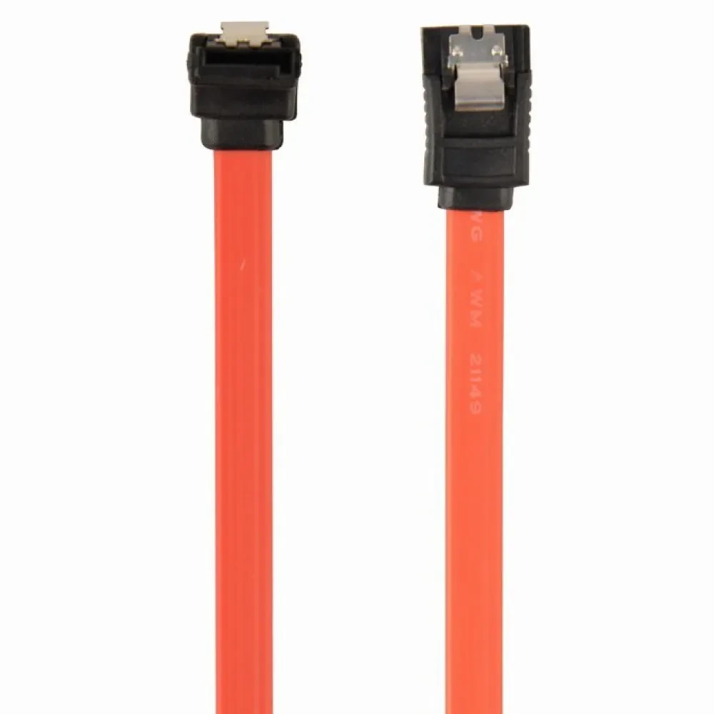 Кабель SATA Cablexpert CC-SATAM-DATA90-0.1M, Красный