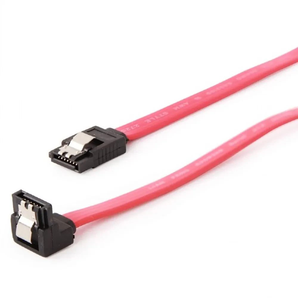 Кабель SATA Cablexpert CC-SATAM-DATA90-0.1M, Красный
