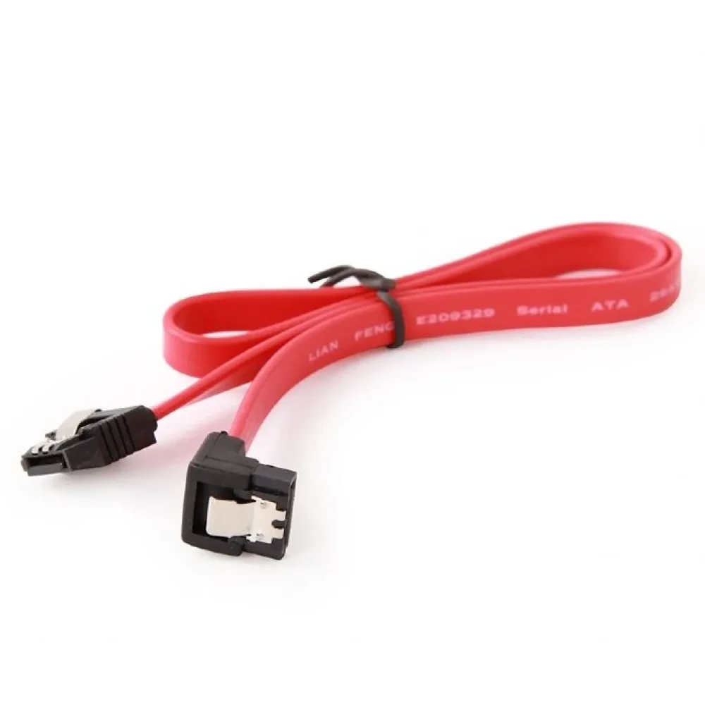 Кабель SATA Cablexpert CC-SATAM-DATA90-0.1M, Красный