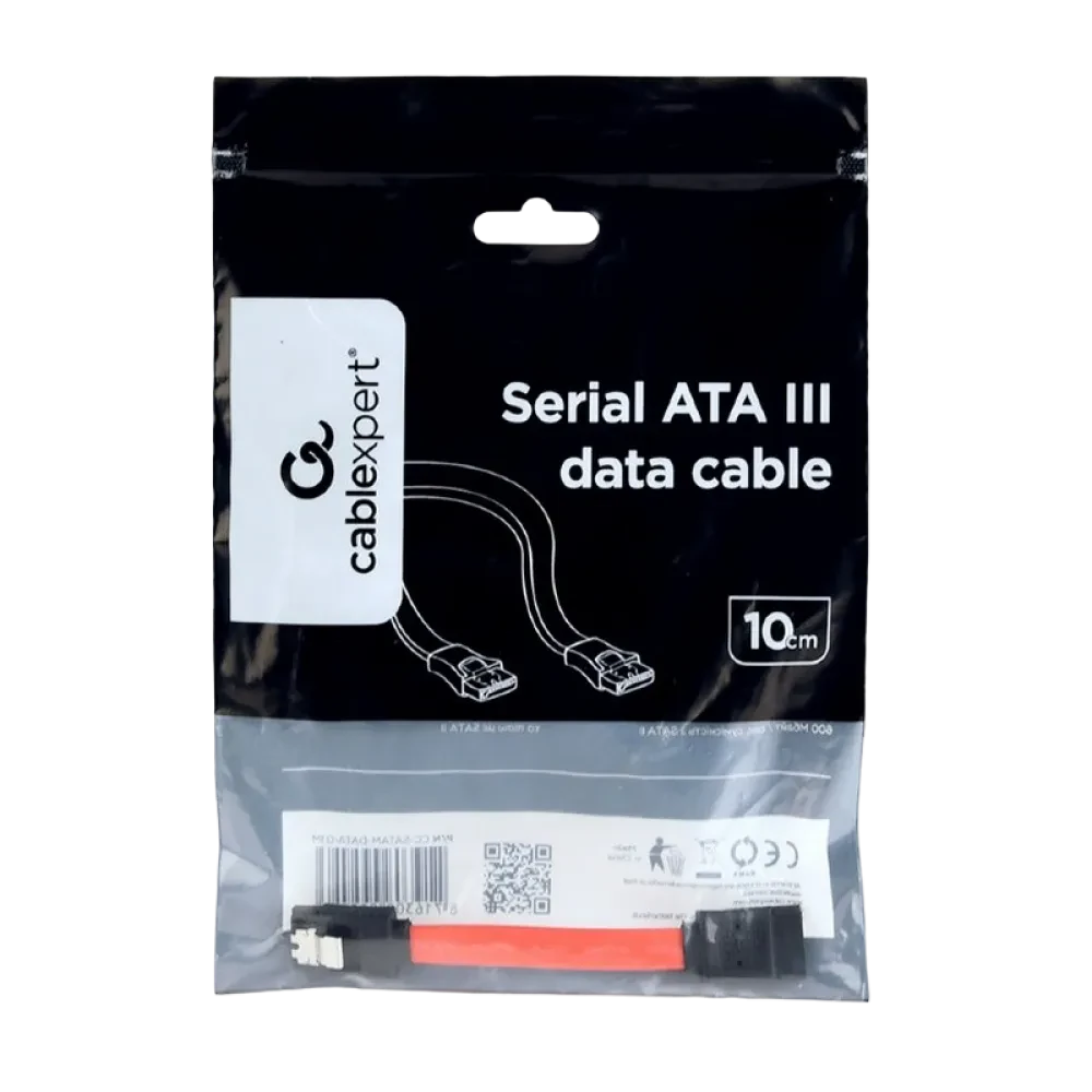Кабель SATA Cablexpert CC-SATAM-DATA-XL, Красный