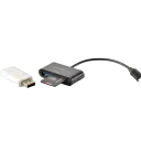 Cititor de carduri Gembird UHB-CR3-02, USB Type-C, Negru