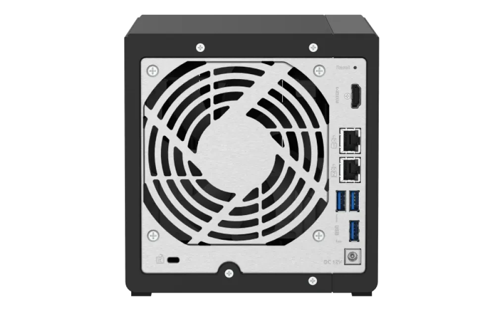 Сетевое хранилище Qnap TS-451D2, Чёрный