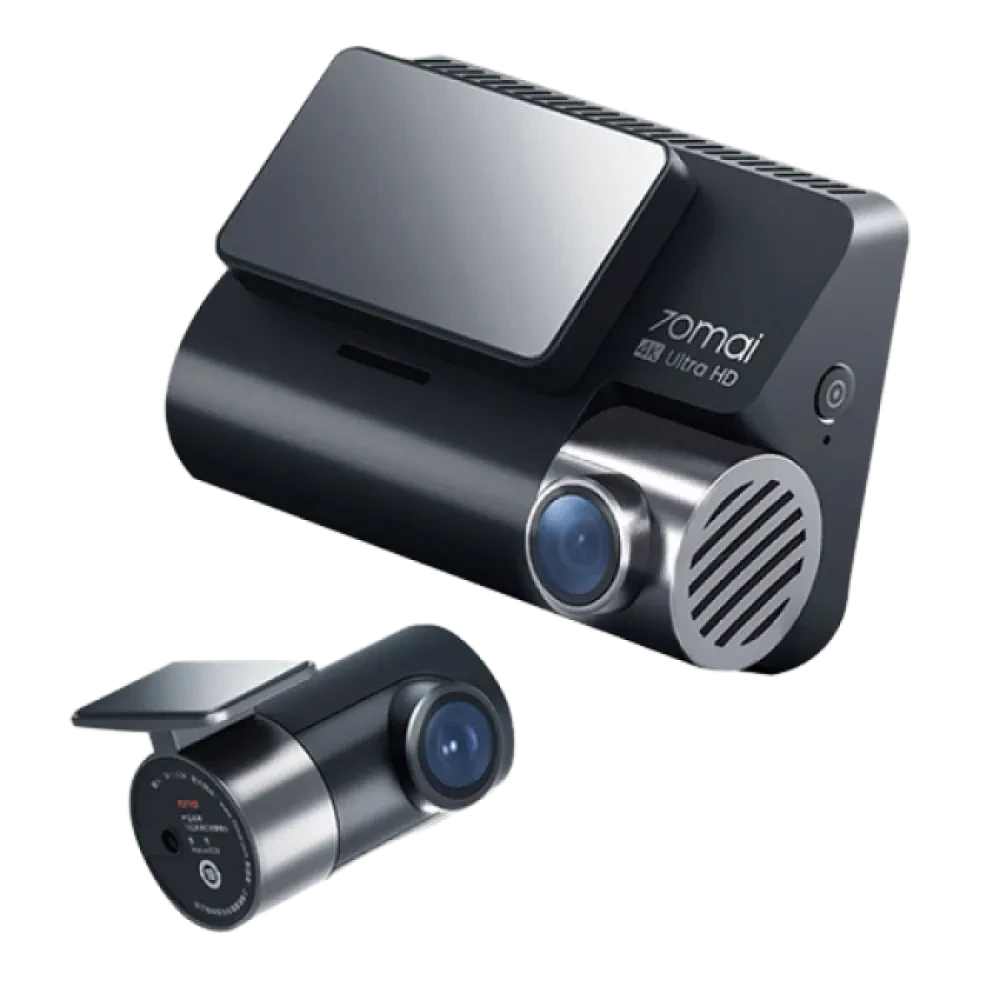 Set DashCam față și spate 70mai A800S, 3840x2160, Negru