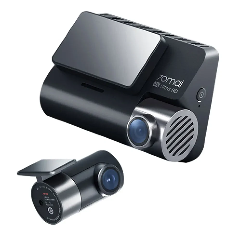 Set DashCam față și spate 70mai A800S, 3840x2160, Negru