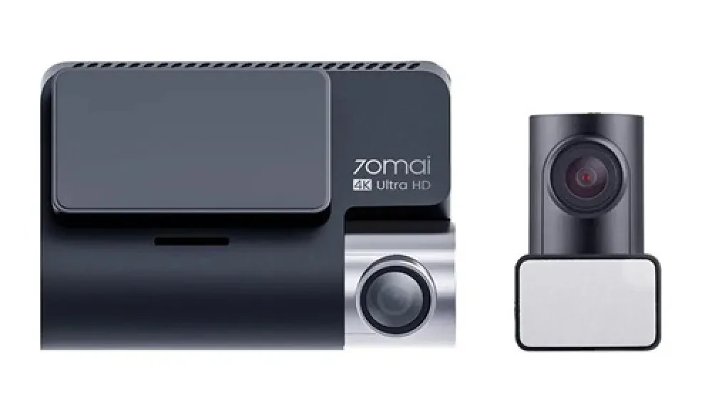 Set DashCam față și spate 70mai A800S, 3840x2160, Negru