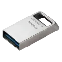 Memorie USB Kingston DataTraveler Micro, 128GB, Argintiu