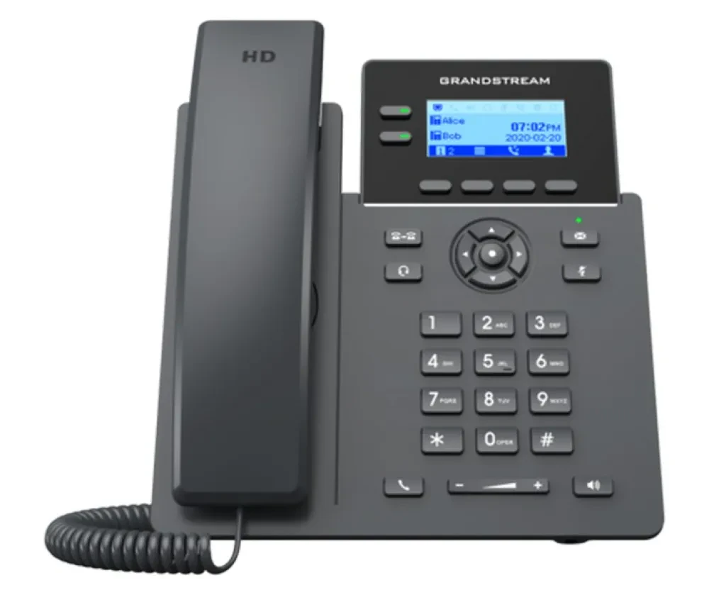 Telefon IP Grandstream GRP2602, Negru
