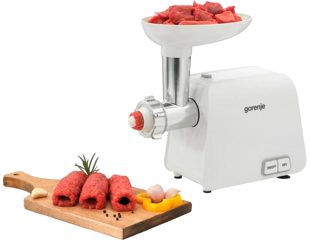 Mașină de tocat carne Gorenje MG1602W, Alb