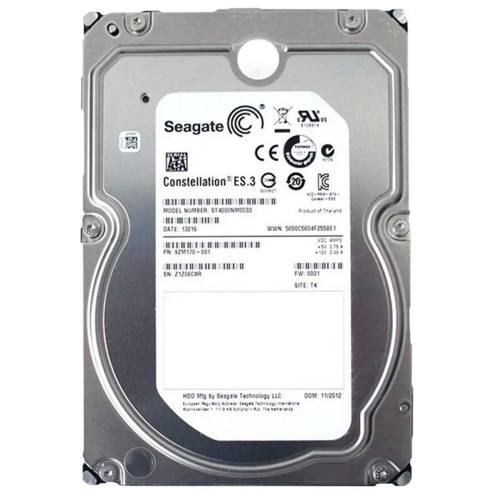 Жесткий диск Seagate Constellation ES.3, 3.5",  4 TB <ST4000NM0053>