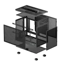 Carcasă PC Deepcool CH160, Mini-ITX, Fără PSU, Negru