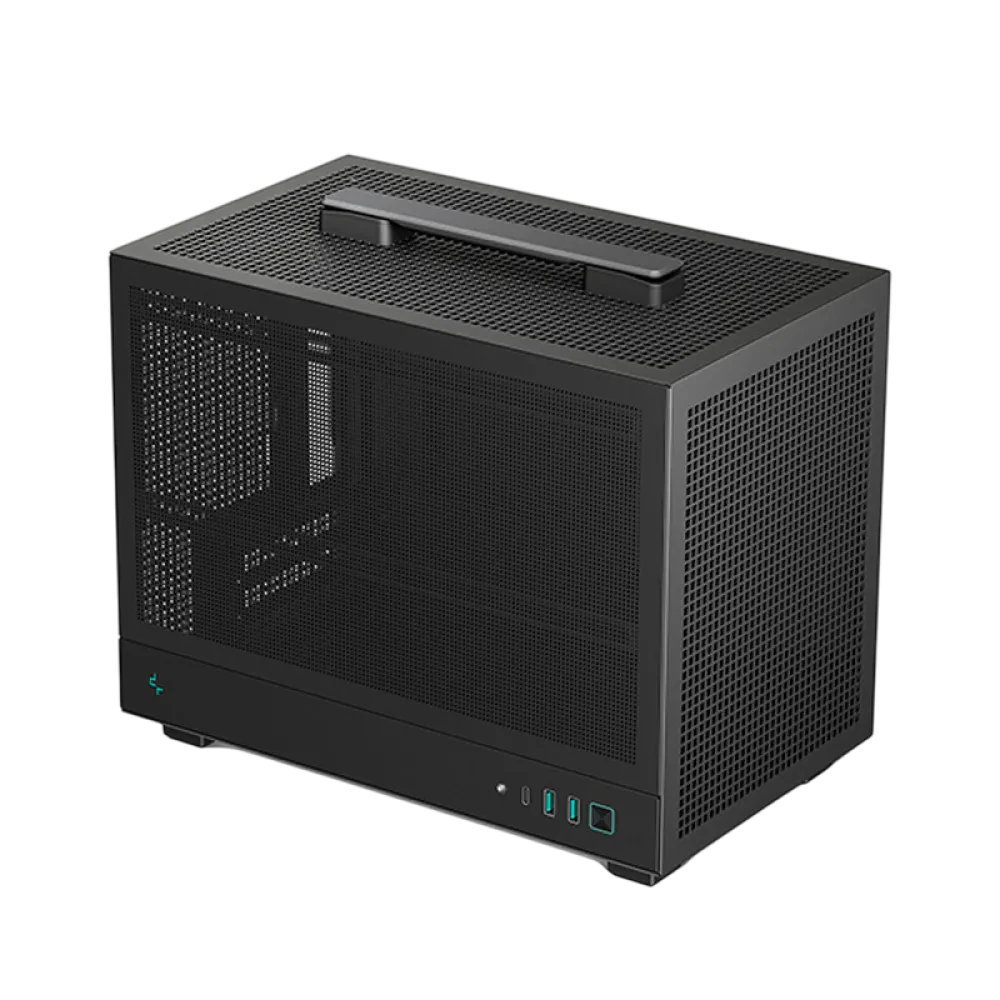 Carcasă PC Deepcool CH160, Mini-ITX, Fără PSU, Negru