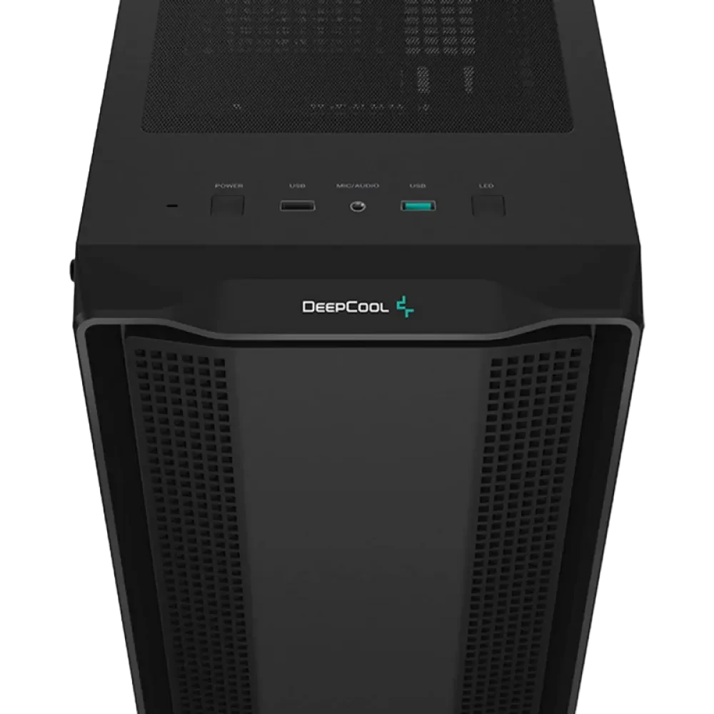 Компьютерный корпус Deepcool CC560 Limited V2, Midi-Tower, Без блока питания, Чёрный