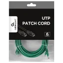 Патч-корд Cablexpert PP6U-5M/G, Cat6 UTP, 5м, Зелёный