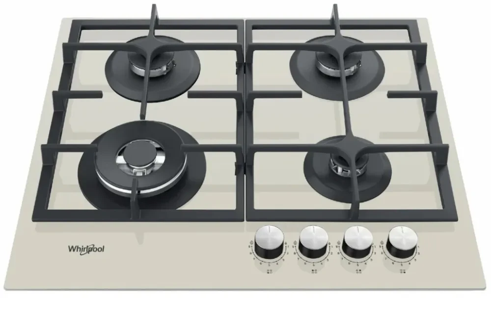 Plită pe gaz Whirlpool GOFL 629/S, Argintiu