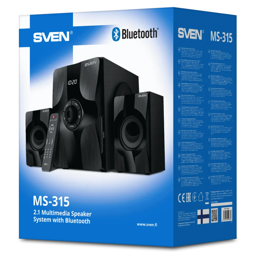 Sistem audio 2.1 CH SVEN MS-315, Negru