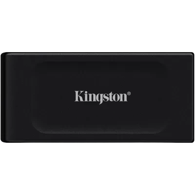 Внешний портативный SSD накопитель Kingston XS1000, 1 ТБ, Чёрный (SXS1000/1000G)