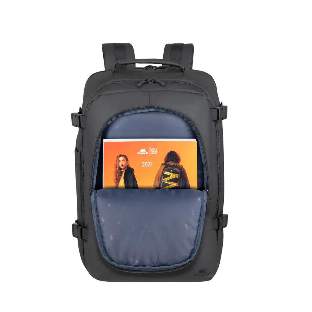 Рюкзак Rivacase 8465, 17.3", Eco-Friendly rPET Полиэстер, Чёрный