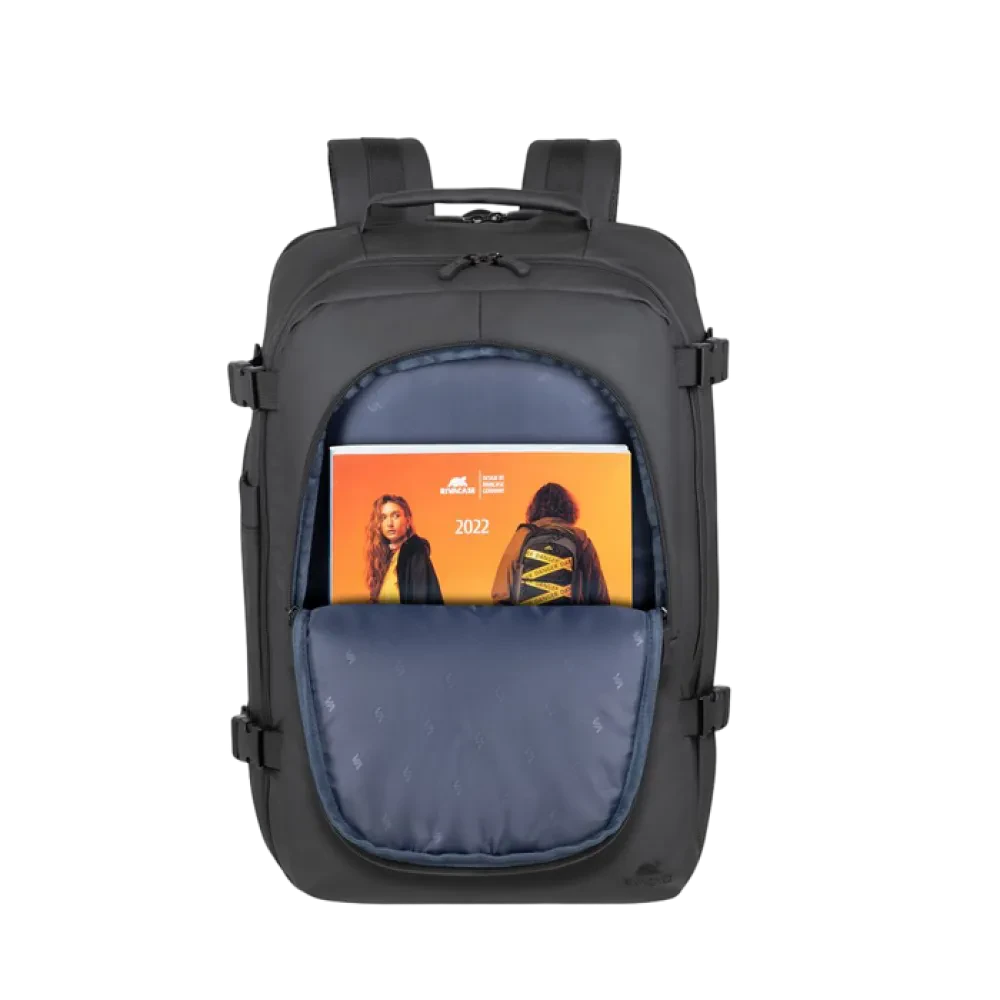 Рюкзак Rivacase 8465, 17.3", Eco-Friendly rPET Полиэстер, Чёрный