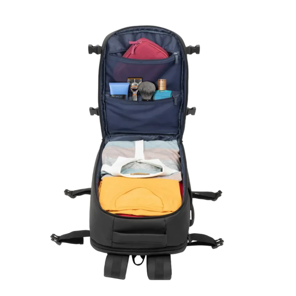 Рюкзак Rivacase 8465, 17.3", Eco-Friendly rPET Полиэстер, Чёрный
