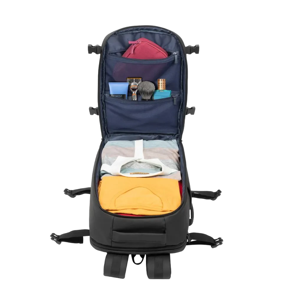 Рюкзак Rivacase 8465, 17.3", Eco-Friendly rPET Полиэстер, Чёрный