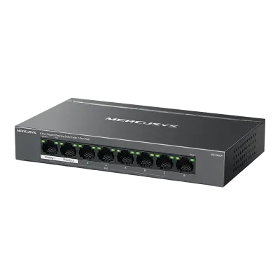 Comutator PoE MERCUSYS MS108GP, 7x PoE+