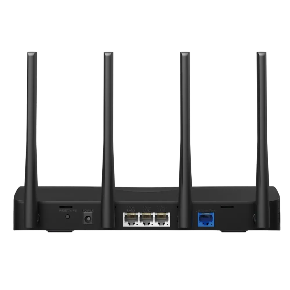 Беспроводной маршрутизатор MERCUSYS MR27BE, Wi-Fi, Чёрный